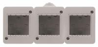 Коробка IP55 для открытой установки на 6 модулей, серия Zenit/Stylo | 2CLA329300N1101 ABB N3293