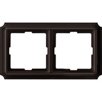 Рамка 2-м Merten антик пластик. корич. SchE MTN4020-4715 Schneider Electric