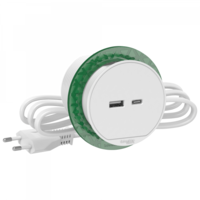БЛОК РОЗЕТОЧНЫЙ USB тип А + С БЕЛЫЙ |INS44008| Schneider Electric