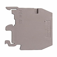 Изолятор торцевой для МА2.5-М10 серый FEM61 - 1SNA114776R2300 ABB