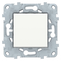 Выключатель 1-кл. 2мод. СП Unica New IP21 (сх. 1) 250В 10AX механизм бел. SchE NU520118 Schneider Electric