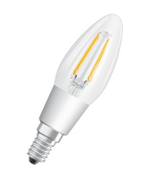 Светодиодная лампа, филаментная, 5W, диммируемая, прозрачная, Е14 PARATHOM PRO CL B FIL 40 dim 5W/927 E14 | 4058075134522 Osram