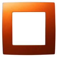Рамка на 1 пост 12-5001-24 , охра (20/200/5000) |Б0019389 | ЭРА (Энергия света)