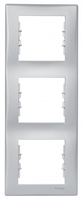Рамка 3-м Sedna верт. алюм. SchE SDN5801360 Schneider Electric