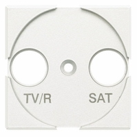Панель лицевая для роз. TV/FM + SAT Axolute бел. Leg BTC HD4212 Legrand