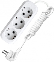 Удлинитель 3х2м с заземл. 16А IP20 Е-303 АБС-пл. ПВС 3х1 UNIVersal 9631976