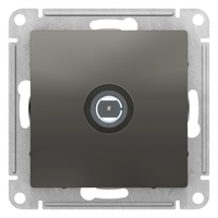 Розетка телевизионная TV AtlasDesign коннектор механизм сталь SchE ATN000993 Schneider Electric
