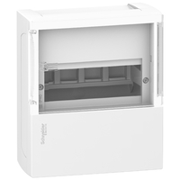 Бокс ОП RESI9 MP(MINI PRAGMA) 1 ряд 4мод. бел. с дым. двер. IP40 SchE 13366/MIP12104S Schneider Electric