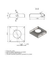 Декоративный цоколь BS 240(Д133)-по - 00-009089 Пересвет