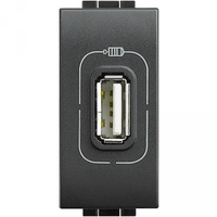 Разъем для зарядки USB антрацит LL Legrand L4285C