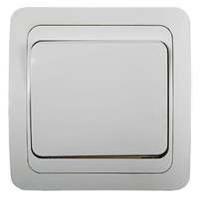 Выключатель 1-кл. СП Classico 10А IP20 2021 бел. ASD / IN HOME 4680005959846 LLT
