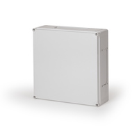 Cubo C 400 x 187 мм, выбивные фланцы, прозрачная крышка, PC, IP 66/67, включает вставку рамную - CPCF404018T Ensto