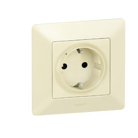 Розетка умная с/з Valena Life 16А 230В сл. кость Netatmo | 752294 Legrand