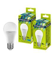 Лампа светодиодная LED-A60-12W-E27-3000K грушевидная ЛОН 172-265В Ergolux 12150