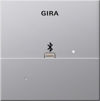 Ад Apple Lightning Gira E22 аллюминий | 2287203 Док-станция