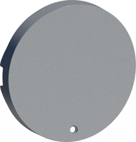 Клавиша 1-м Odace с окном для подсв. алюм. SchE S53R297 Schneider Electric