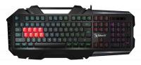 Клавиатура Bloody B3590R механич. черн./сер. USB for gamer LED A4TECH 1067613