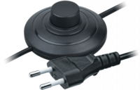 Шнур 61 601 NPS-FS01-170-2х0.5-BL 1.7м с выкл. черн. Navigator 61601 21097