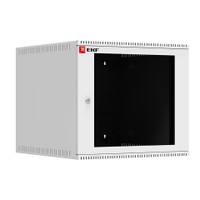 Шкаф телекоммуникационный настенный 9U (600х650) дверь стекло, Astra A серия EKF Basic | ITB9G650