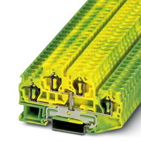 Клемма двухъярусная заземляющая STTB 4-PE Phoenix Contact 3036039