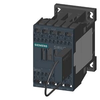 Контактор 3п AC-3 5.5кВт 400В 24В DC 0.7-1.25 с диодом типоразмер S00 пружинные клеммы для применения на жел.дороге Siemens 3RT2017-2KB42-1LA0