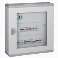 Распределительный шкаф с пластиковым корпусом XL3 160 - для модульного оборудования 2 рейки 450x575x147 | 020052 Legrand