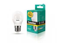 Лампа светодиодная LED10-G45/830/E27 10Вт 220В Camelion 13566