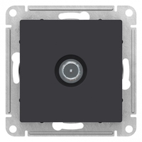 Механизм розетки TV ATLAS DESIGN оконечный 1DB карбон SchE ATN001091 Schneider Electric