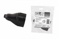 Кабельная розетка 2П+3 черная 16А 250B серии "Народная" | SQ1806-0412 TDM ELECTRIC