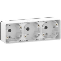 Бокс двухпостовый MUREVA S для накладного монтажа, белый, IP55 - MUR39913 Schneider Electric