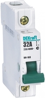 Выключатель нагрузки 1Р 125А ВН-103 | 17054DEK DEKraft Schneider Electric