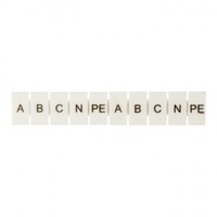 Маркеры для JXB-ST 1,5 с символами "A, B, C, N, PE" (10 шт.) EKF PROxima | zb-st-1.5-A-PE