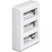 Коробка настенная с суппортом и декоративной накладкой 173х247х65 Light Tech - 150418BA Legrand