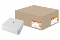 Коробка распределительная КР 75х75х20 о/п белая IP40 | SQ1401-0203 TDM ELECTRIC