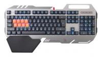 Клавиатура Bloody B418 сер. USB Multimedia for gamer LED подставка для запястий A4TECH 326279