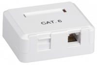 Настенная инф.розетка RJ-45, кат.6, 2-порта | CS2-1C6U-22 ITK IEK (ИЭК)