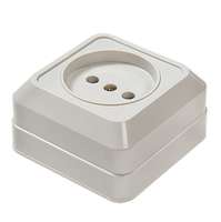 Розетка 1-м ОП Bolleto 7022 16А IP20 бел. ASD / IN HOME 4680005959785 LLT