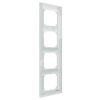 Рамка 4-м MERTEN M-Elegance стеклянная бел. кристалл SM SchE MTN4040-3220 Schneider Electric