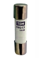 Вставка плавкая ПВЦ-С2 10х38 2А | SQ0729-0003 TDM ELECTRIC
