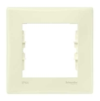 Рамка 1-м Sedna IP44 беж. SchE SDN5810147 Schneider Electric