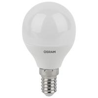 Лампа светодиодная LED Antibacterial 5.5Вт P шар матовая 4000К нейтр. бел. E14 470лм 220-240В угол пучка 200град. бактерицидн. покрыт. (замена 50Вт) OSRAM 4058075561618