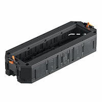 Монтажная коробка UT4 для установки в лючок с накладкой 4xModul45 (полиамид,черный) (UT4 45 4) | 7408727 OBO Bettermann