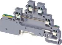 Клемма винтовая 2.5мм.кв D2.5/6.DPA1 трехуровневая - 1SNA115643R2700 ABB