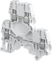 Клемма винтовая ZS6-D2 6мм.кв. двухуровневая серая - 1SNK506210R0000 ABB