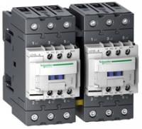 Контактор реверсивный 3п 65А EVERLINK AC3 440В катушка управления 24В DC SchE LC2D65ABD Schneider Electric
