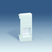 Адаптер на 1 RJ45(12) коннектор 75528; 75540; 75541; 75544-39 узкий защ. шторки Simon82 Centralizations сл. кость 82585-61