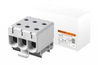 Клемма вводная силовая КВС 6 вводов 6-50 кв.мм. проходная, серая | SQ0833-0110 TDM ELECTRIC