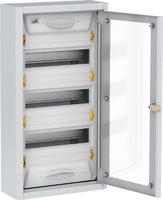 Корпус металлический ЩРн-36 УХЛ3 IP31 прозр. дверь TITAN 5 IEK MKM16-N-036-31-Z-U (ИЭК)