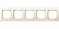 РАМКА M-PLAN 5-МЕСТНАЯ БЕЖ | MTN515544 Schneider Electric