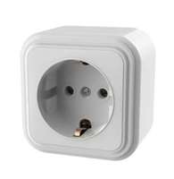 Розетка 1-м ОП Викинг с заземл. бел. БЕЛТИЗ RA16-133-Б